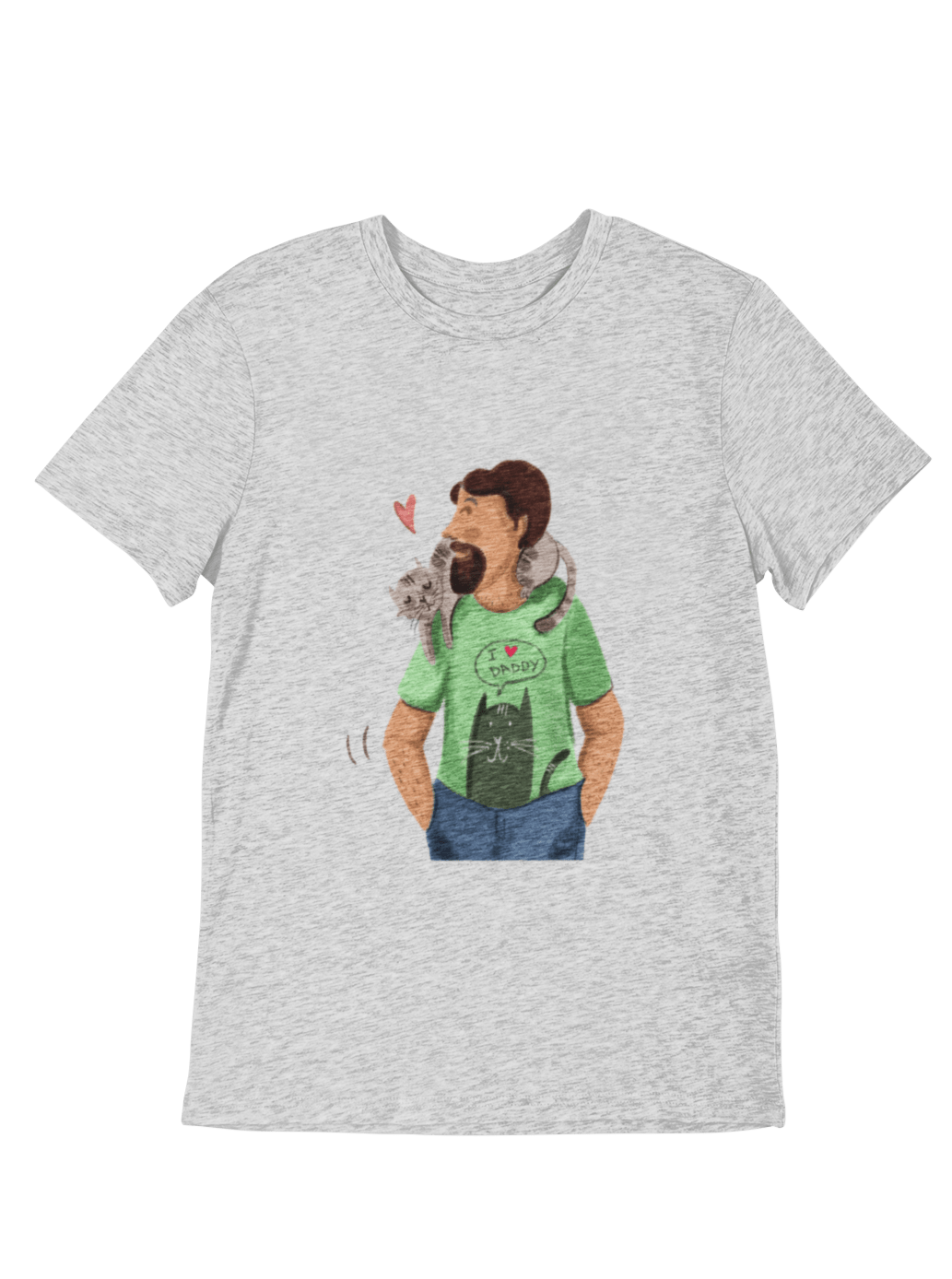 Cat Daddy Tee - Curious Cat Company - T-shirts