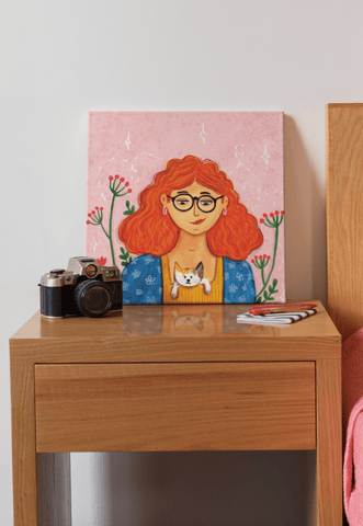 Cat Mom - Canvas Print - Curious Cat Company - 