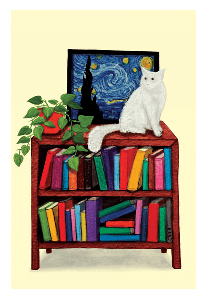 Cosy Corner - Poster - Curious Cat Company - Wall Art