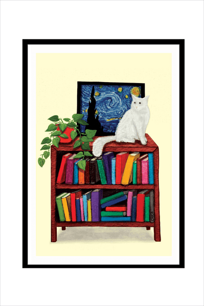 Cosy Corner - Poster - Curious Cat Company - Wall Art
