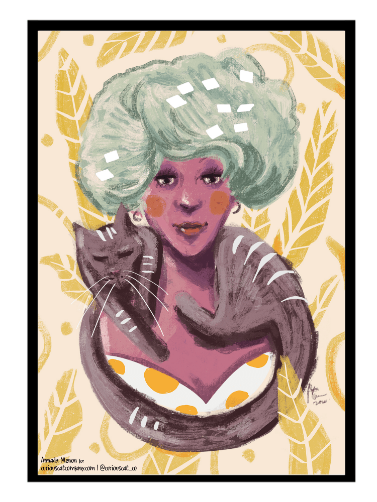 Crazy About Cats - Poster - Curious Cat Company - Wall Art