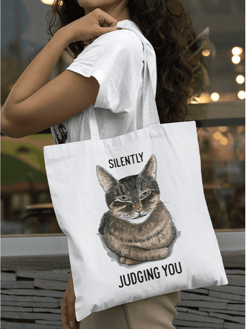 Judgmental Cat Bag