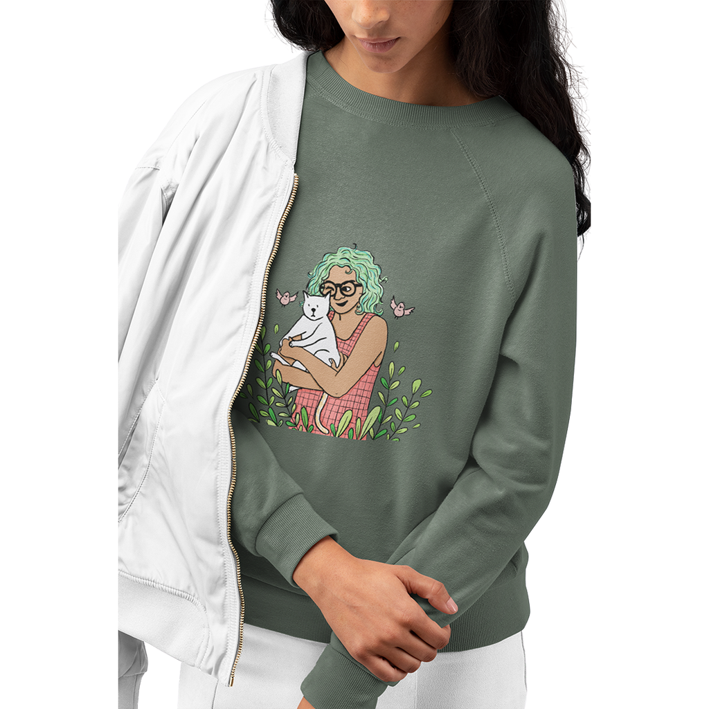 Cat 2025 lady sweatshirt