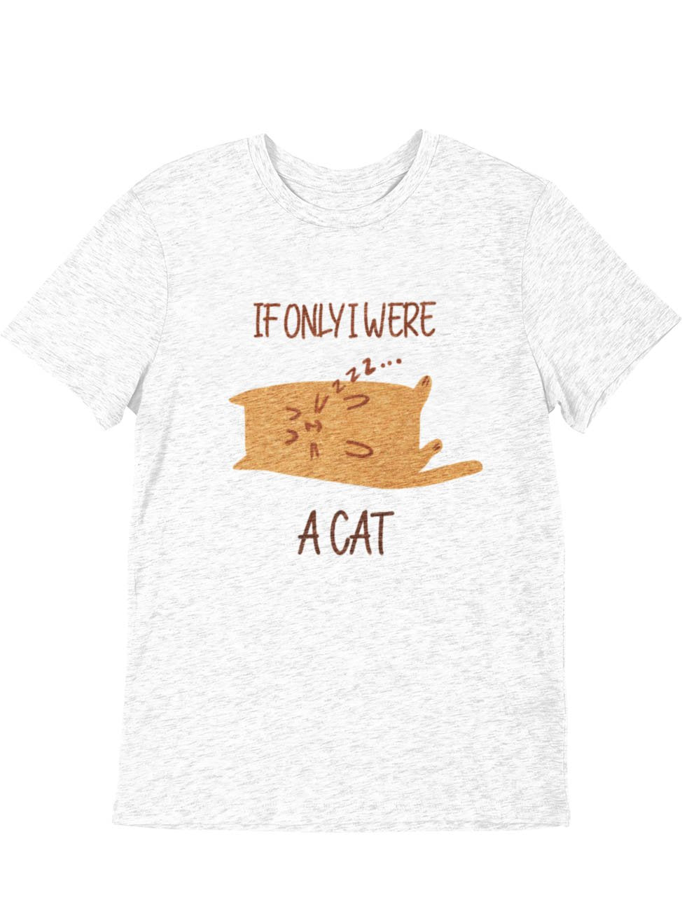 If only I were a Cat Tee - Curious Cat Company - T-shirts