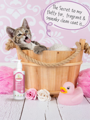 Mama Meow Natural Shampoo & Conditioner - Curious Cat Company - Grooming Products