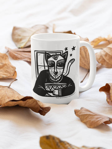 Meow Soup Mug - Curious Cat Company - Mugs