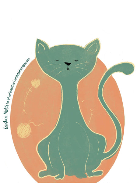 Meowditation Mug - Curious Cat Company - Mugs