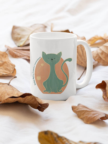 Meowditation Mug - Curious Cat Company - Mugs