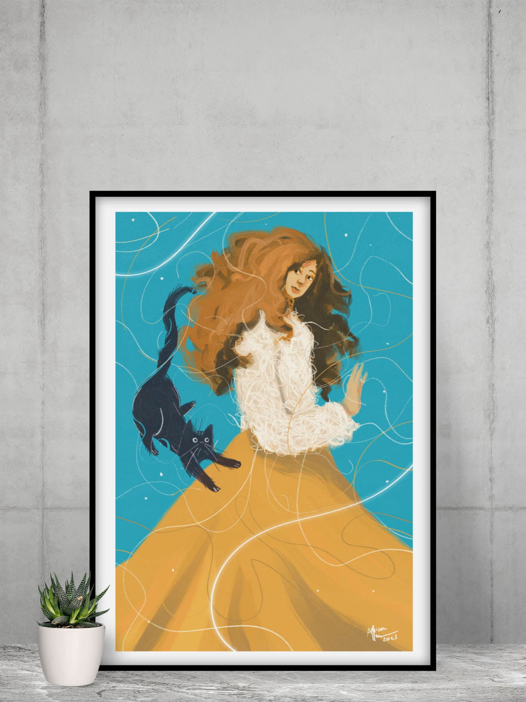 Mermay - Poster - Curious Cat Company - Wall Art