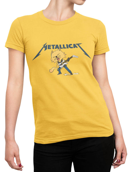 Metallicat Tee - Curious Cat Company - T-shirts