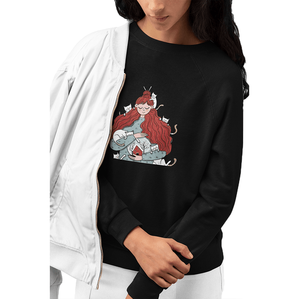 Not Enough Cats Sweatshirt - Curious Cat Company - Sweatshirt