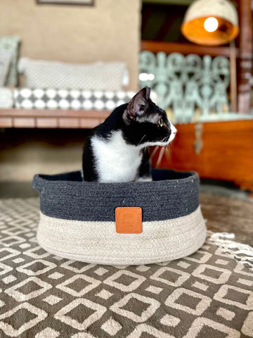 Sustainable Cat Beds - Locally Sourced Jute - Curious Cat Company - Cat Beds