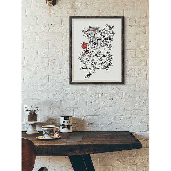Tea Party - Poster - Curious Cat Company - Wall Art