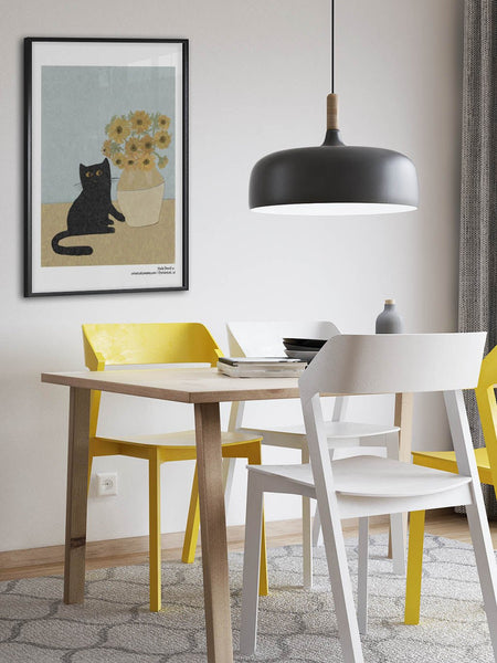 Vincent's Vase - Poster - Curious Cat Company - Wall Art