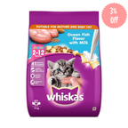 Whiskas Kitten - Junior Ocean Fish with Milk (Dry). - Curious Cat Company - Whiskas Adult