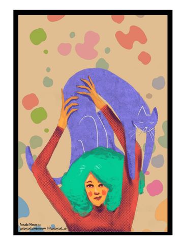 Workout - Poster - Curious Cat Company - Wall Art